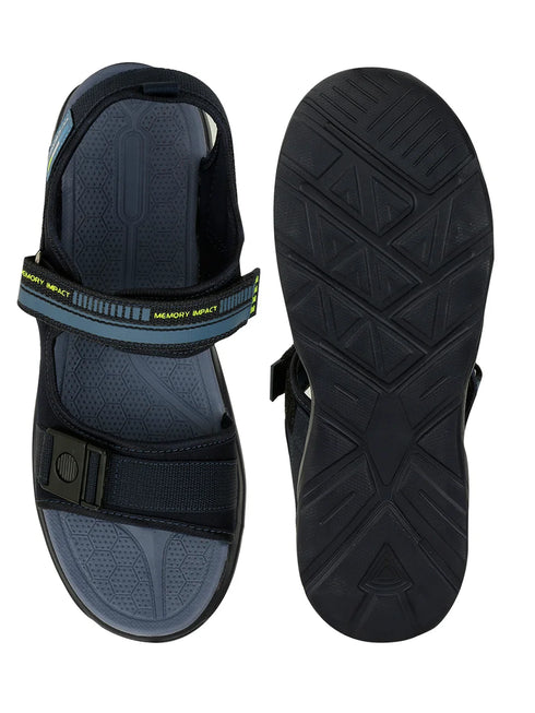 3K-SD-064A Navy Men's Sandals